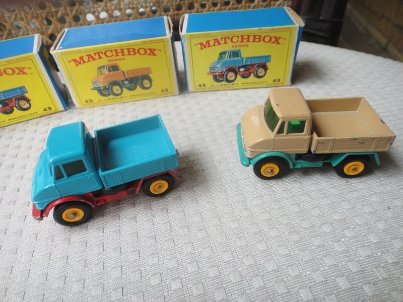 Lesney 49 Mercedes-benz Unimog 1960's Lot of 5 One is - Etsy