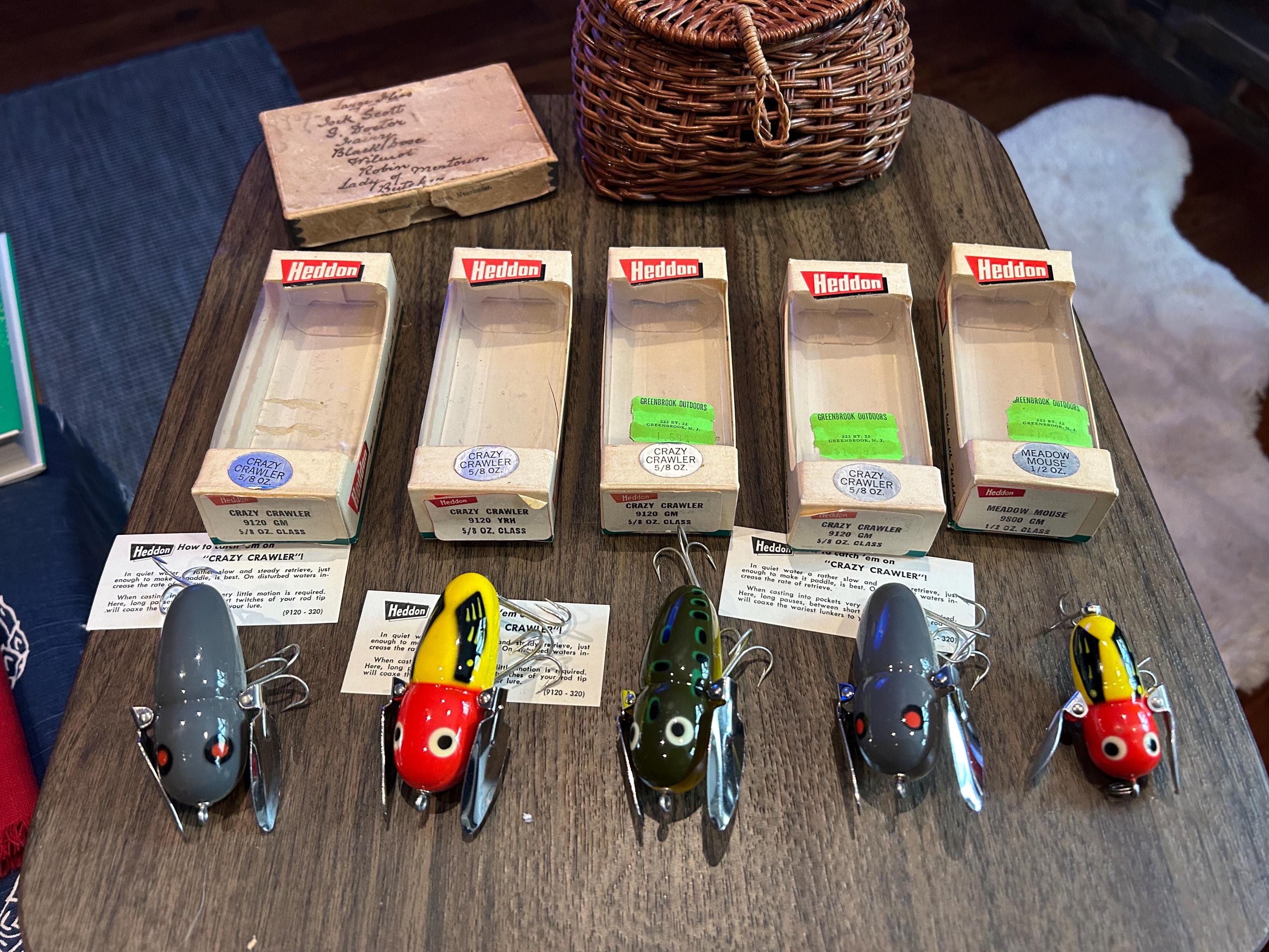 Heddon Crazy Crawler - Etsy