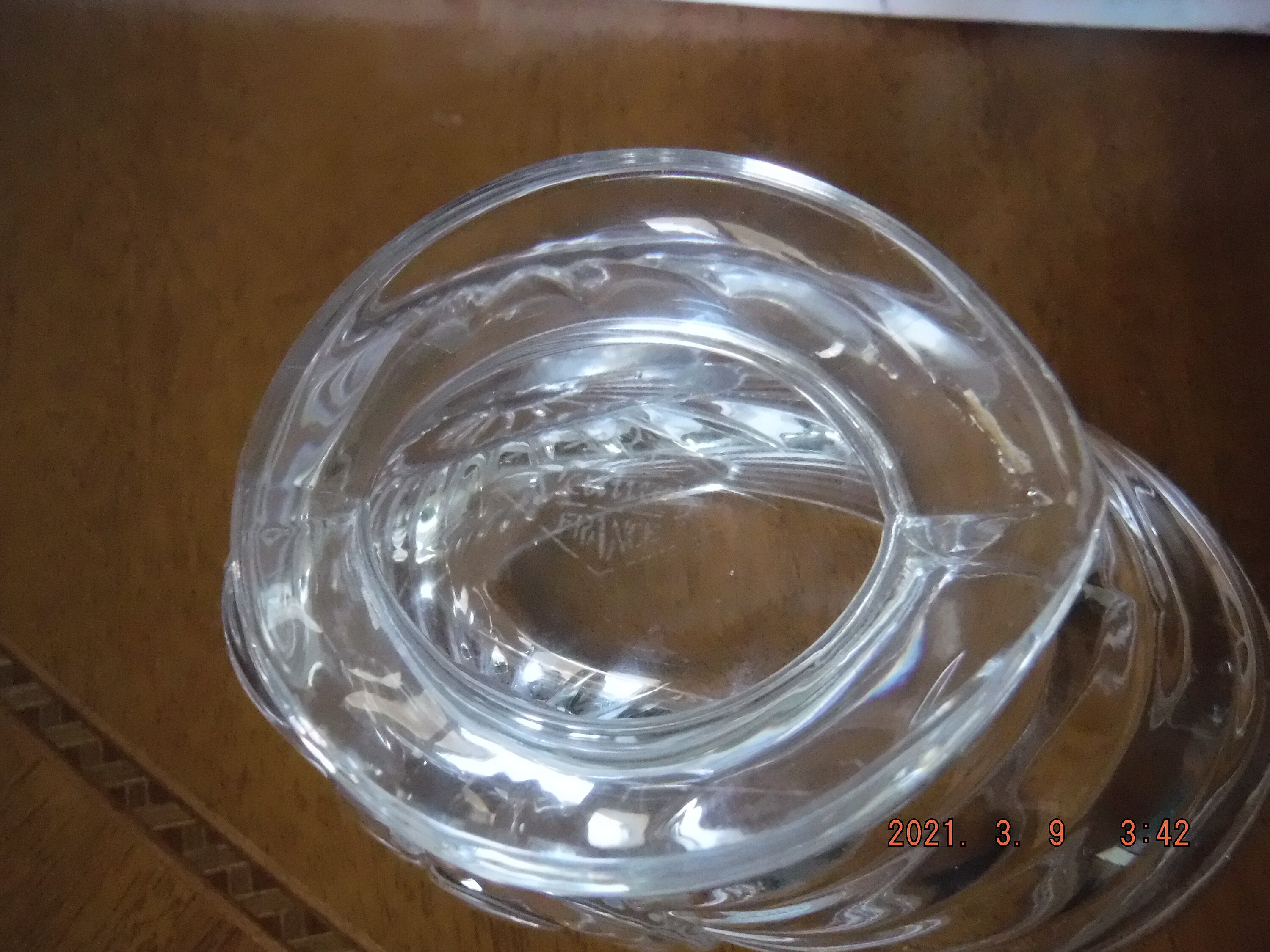 CRISTAL SCHALE VINTAGE ART VANNES FRANCE (Gebraucht) in Dietikon für
