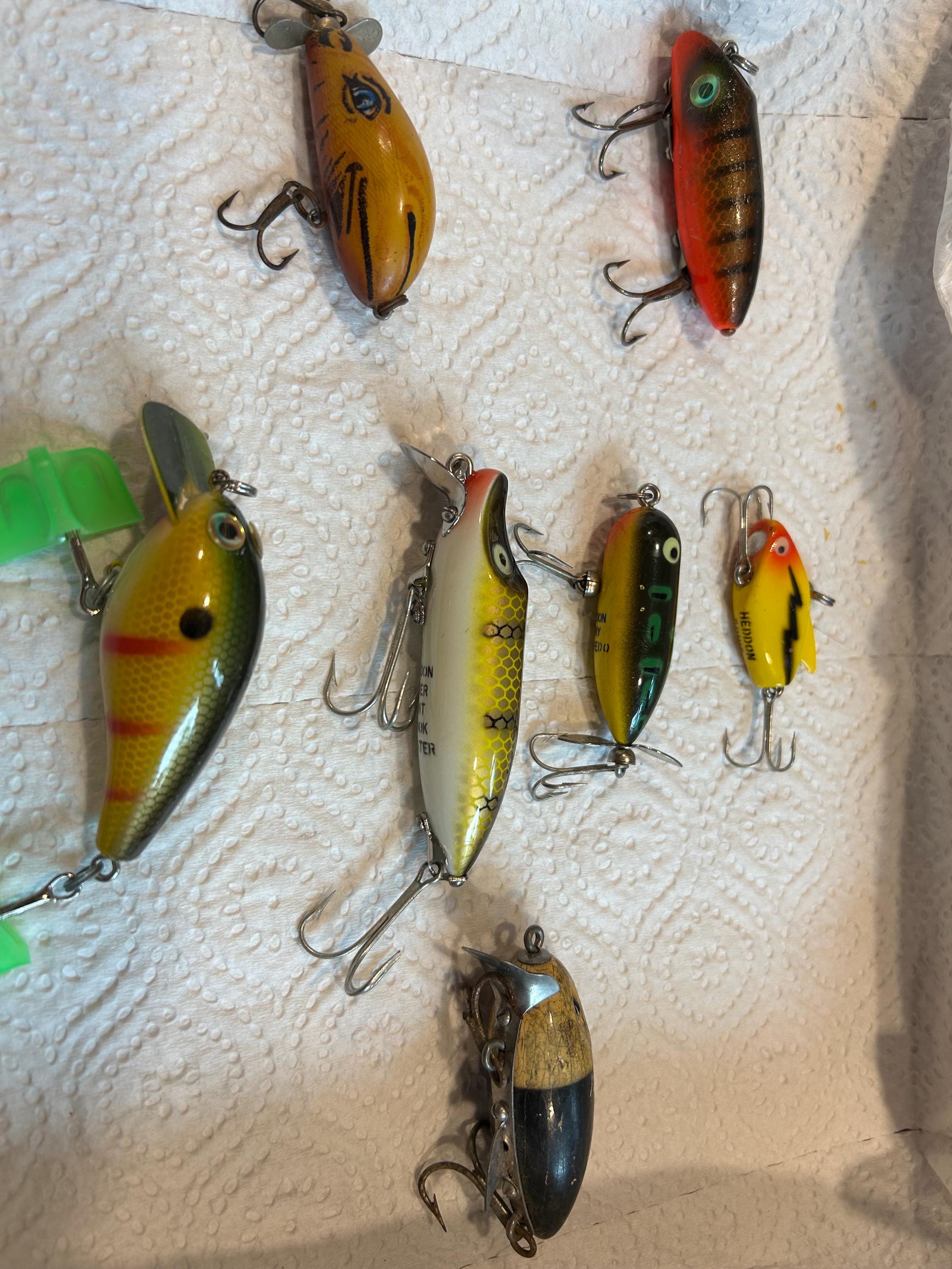 Heddon X 3 Rebel Humpback Joe Camel Japan Wood Orange Black