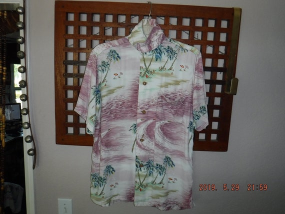 40s Aloha Hawaiian shirt by Polynesian Sportswear