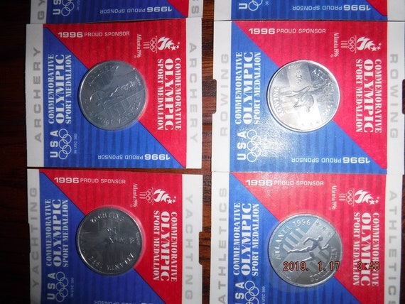 1996 Ukraine Commemorat​ive Coin for XXVI Olympic Games