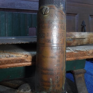 Langdon Acme Mitre Saw Box Size 2 model 73 and 24" Henry Disston & Sons Warranted Cast Steel Back hand saw image 9