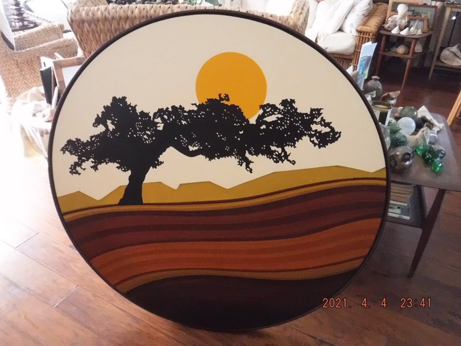 Joanne Scott 1976 Bluffs tan Acrylic on canvas Etsy