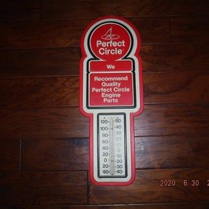 Perfect Circle  Engine Parts thermometer