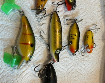 Vintage Heddon Dowagiac Spook Fishing Lure - Etsy