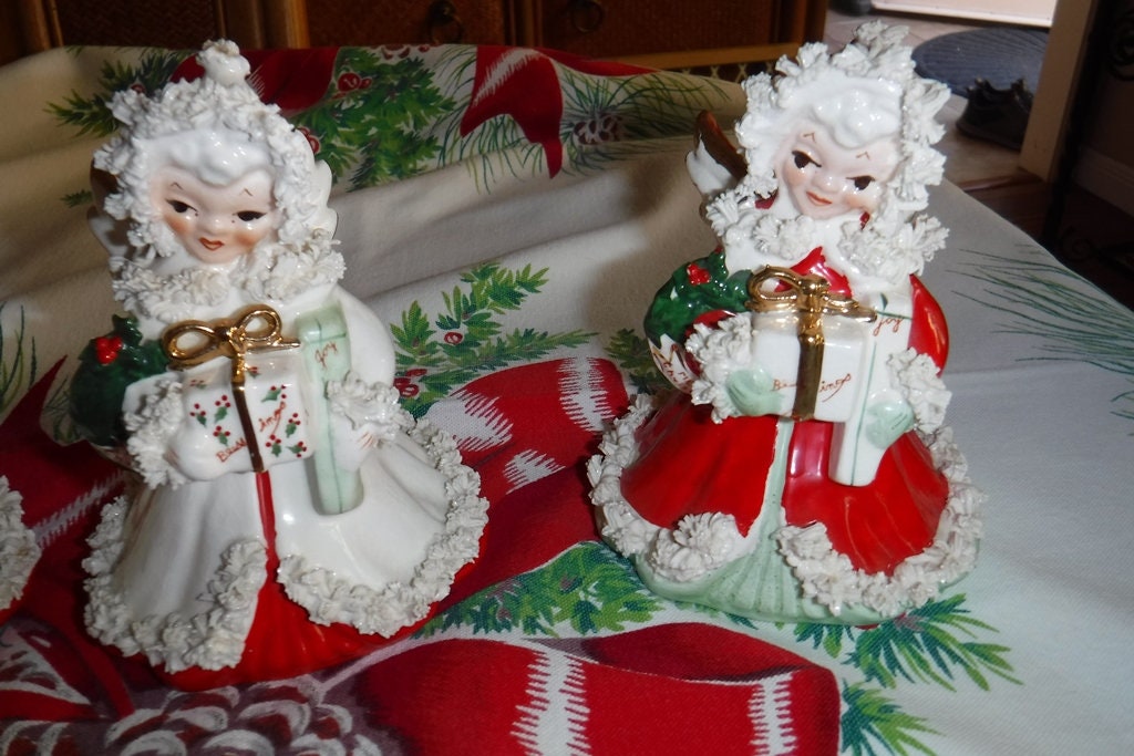 NAPCO Angels S116A X 2 and S116B X 2 Japan Spaghetti Trim Xmas - Etsy
