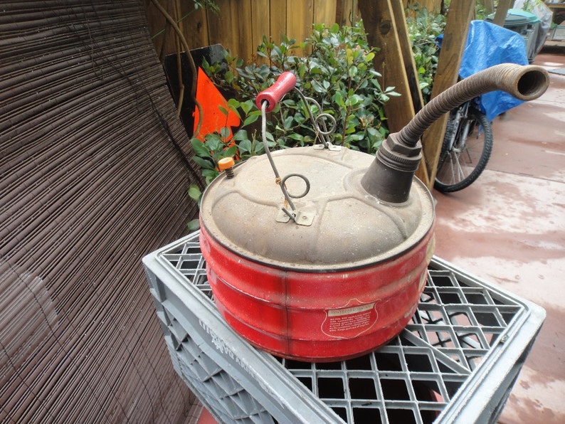 Philrite Push Button Gas Can With Airflow Control Etsy