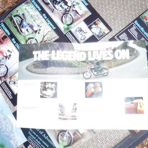 Triumph motorcycle brochures and articles 1978 & 1979 image 7