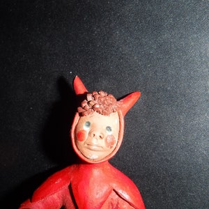 Folk art Devil Approx. 4 1/2&quot;