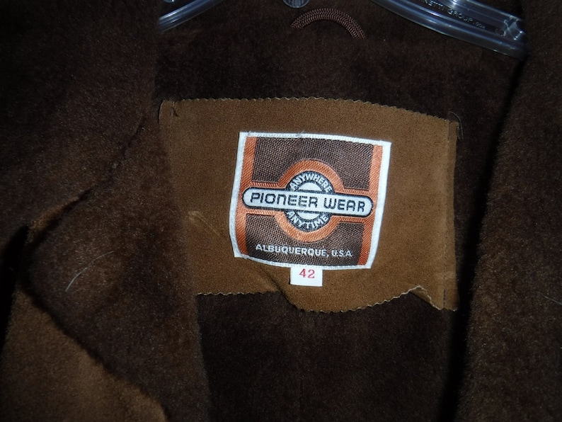 Pioneer Wear Suede Jacket Size 42 Albuquerque, NM - Etsy