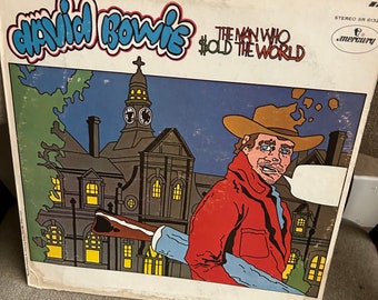 David Bowie Man Who Sold the World LP Mercury SR-61325 1970 - Etsy