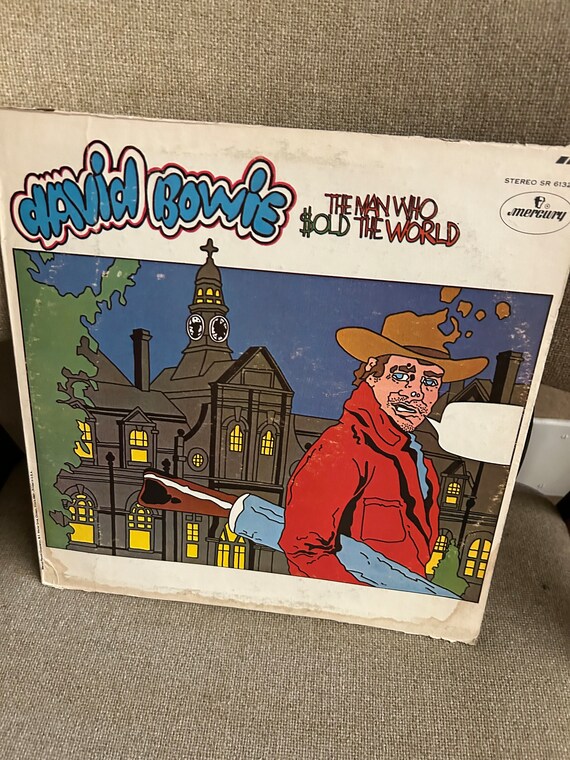 David Bowie Man Who Sold the World LP Mercury SR-61325 1970 - Etsy