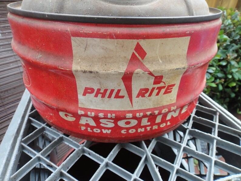 Philrite Push Button Gas Can With Airflow Control Etsy