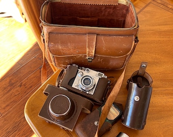 Minolta 35 Model II C.K.S. 35mm Rangefinder Camera 45 F/1.8 Super