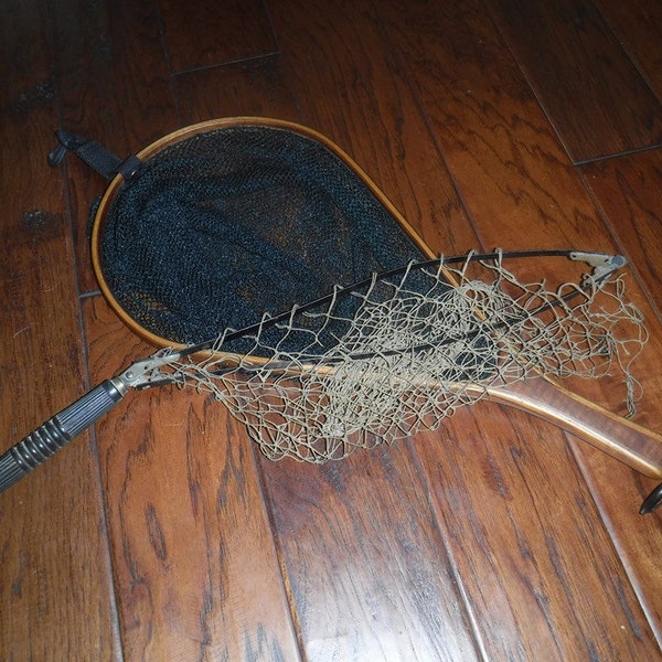 Vintage Fishing Net Etsy