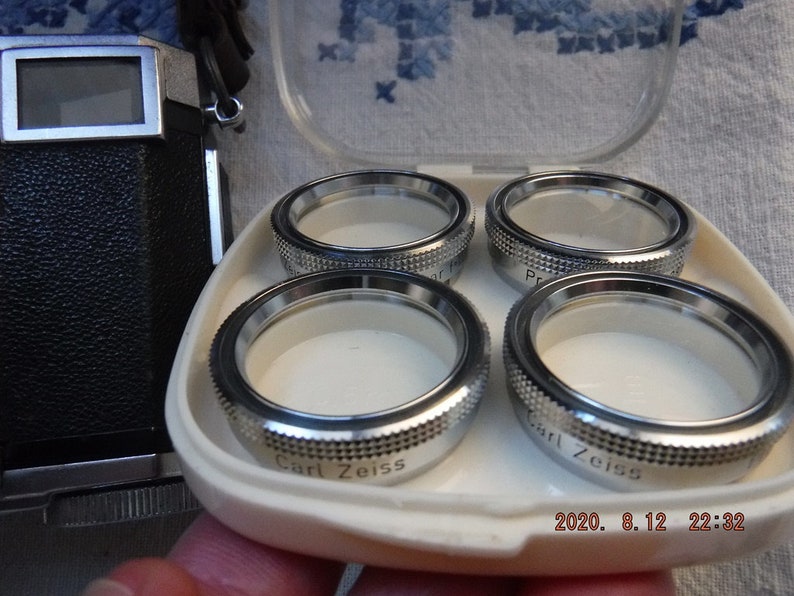 Objectif macro Zeiss-Opton Proxar f=1m A32 910 Filtre macro