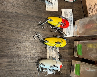 Heddon Vintage Dowagiac 5 Prong Fishing Lure, Lure Collector