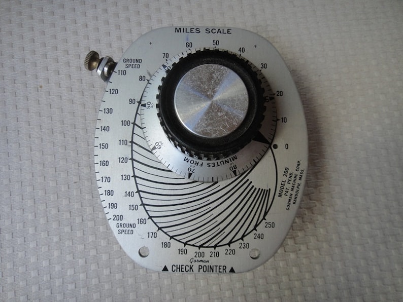 Vintage Gorman Check Pointer Automatic ETA Model 200 Airplane Pilot