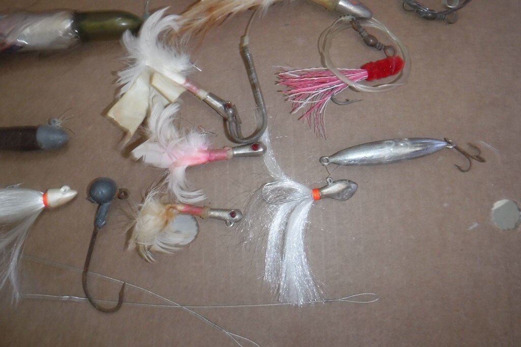 Fishing Lures Vintage Japan Barracuda Metal/lead Heads Glass