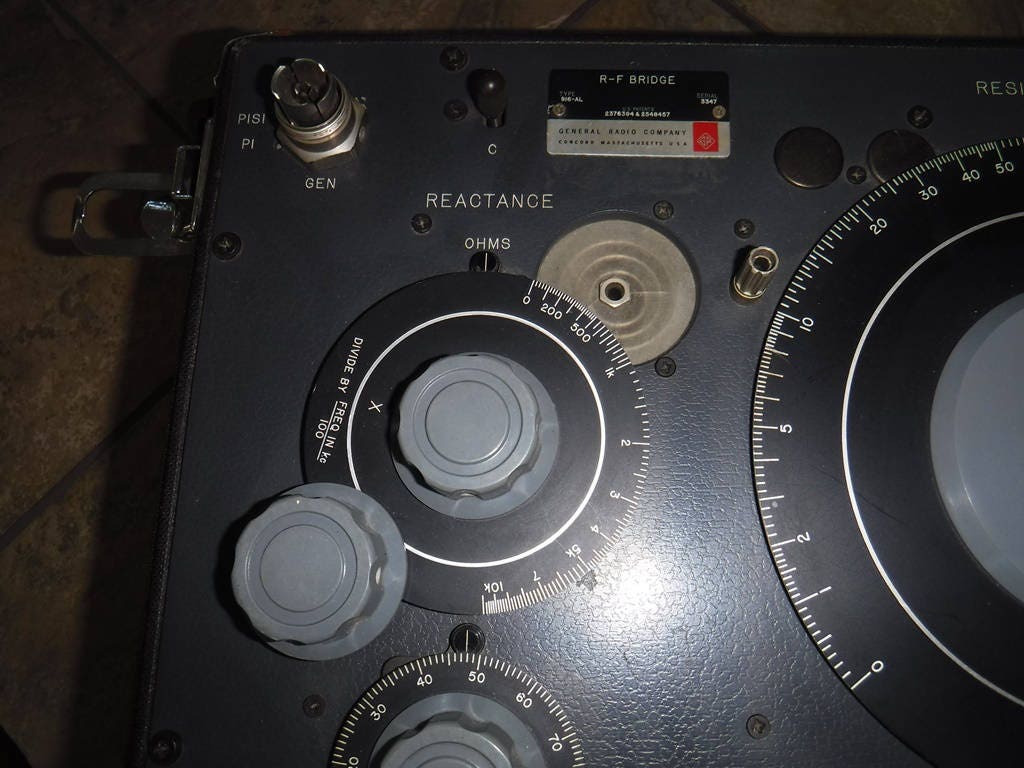 General Radio GR 916-AL RF Impedance Bridge local pick up