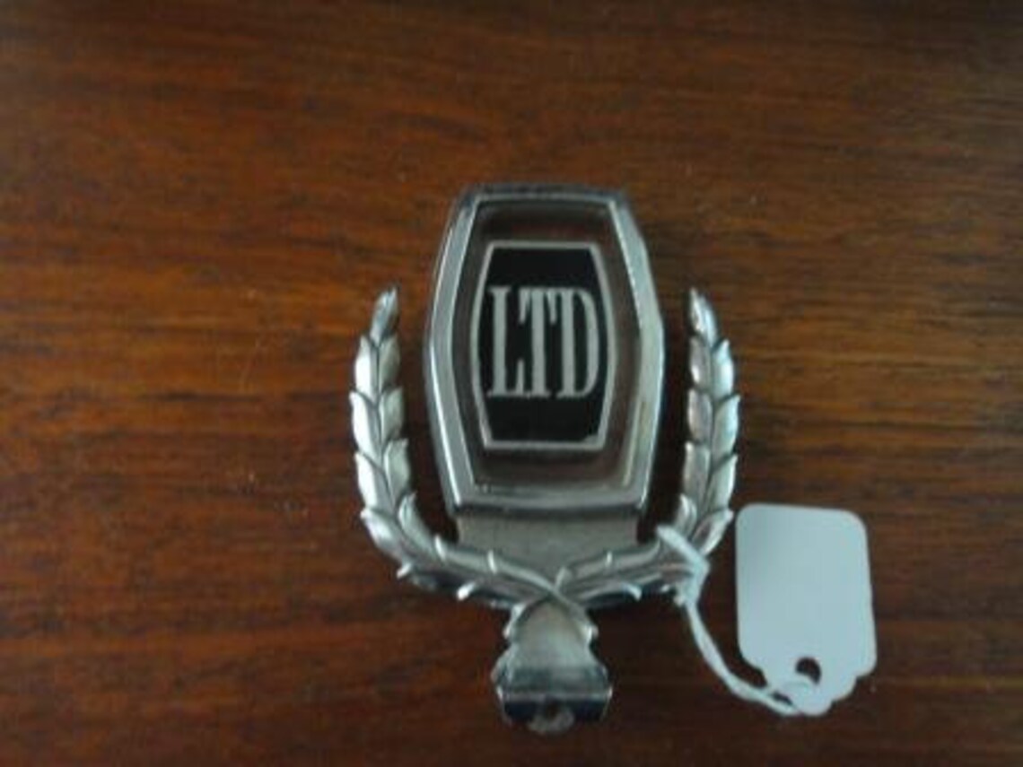 Ford LTD II Emblem Hood Ornament Trim Badge symbol exterior 77 Etsy