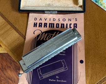 Hohner The 64 Chromonica Harmonica, 4 Octave Pro Model, Made in Germany, Original Case