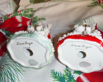 NAPCO Angels S116A X 2 and S116B X 2 Japan Spaghetti Trim Xmas - Etsy