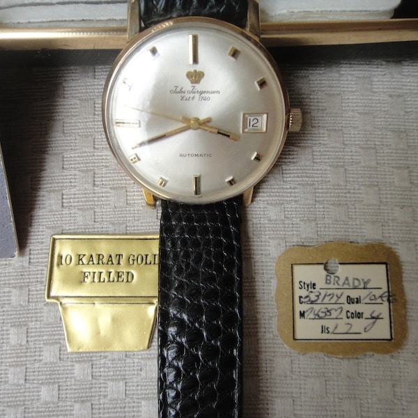 Mouvement Mécanique Vintage Jules Jurgensen 17 Rubis - Pour Réparation Ou Pièces