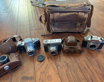 Ihagee Exa V1 With Zeiss Tessar 50mm F3.5, Vintage 35mm Film