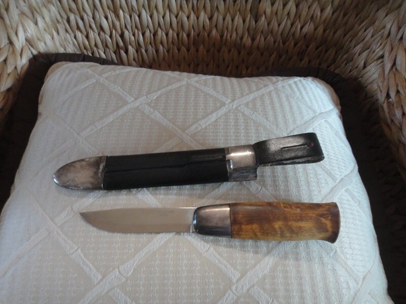 David Andersen Julen 1971 Norway Tollekniv style Silver