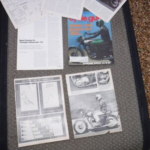 Triumph motorcycle brochures and articles 1978 & 1979 image 4
