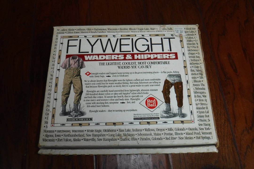 Red Ball Waders XL 85905 Vintage in Original Box NOS Etsy