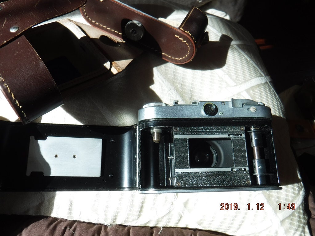 Edina Wirgin 35mm Camera Germany 1950's Edinar 1:3.5/43