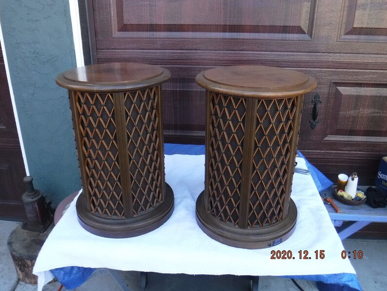 Pioneer CS05 Floor/Table Round Speakers 1970s Etsy