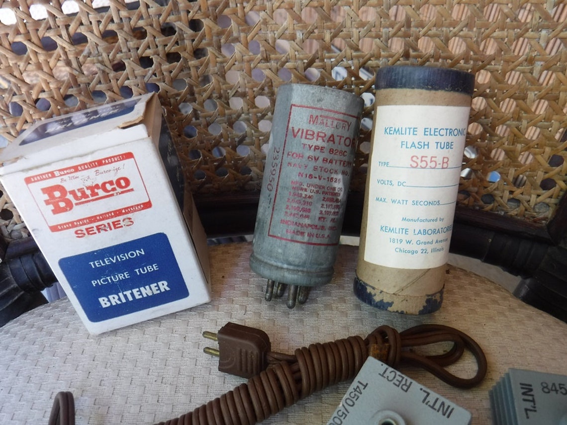 Vintage Lot of Tube Test Sockets Metallic Rectifiers Tube Etsy