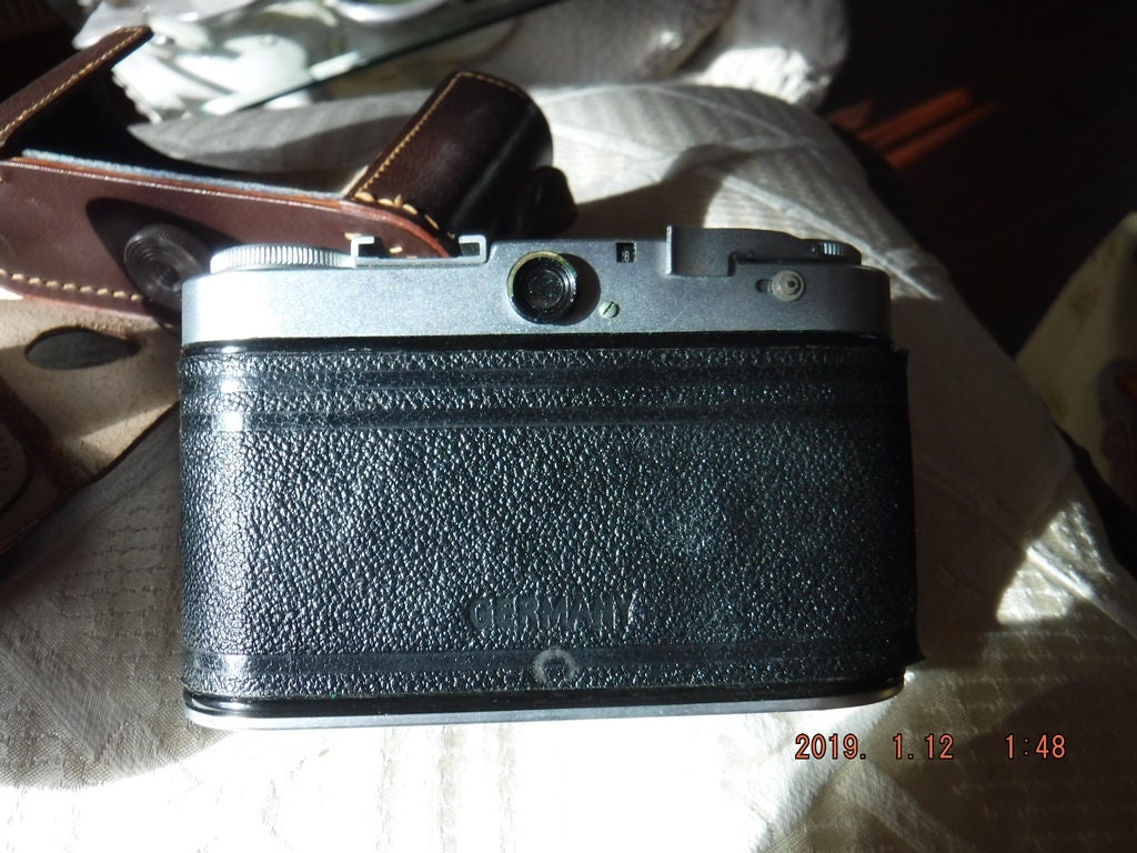 Edina Wirgin 35mm Camera Germany 1950's Edinar 1:3.5/43