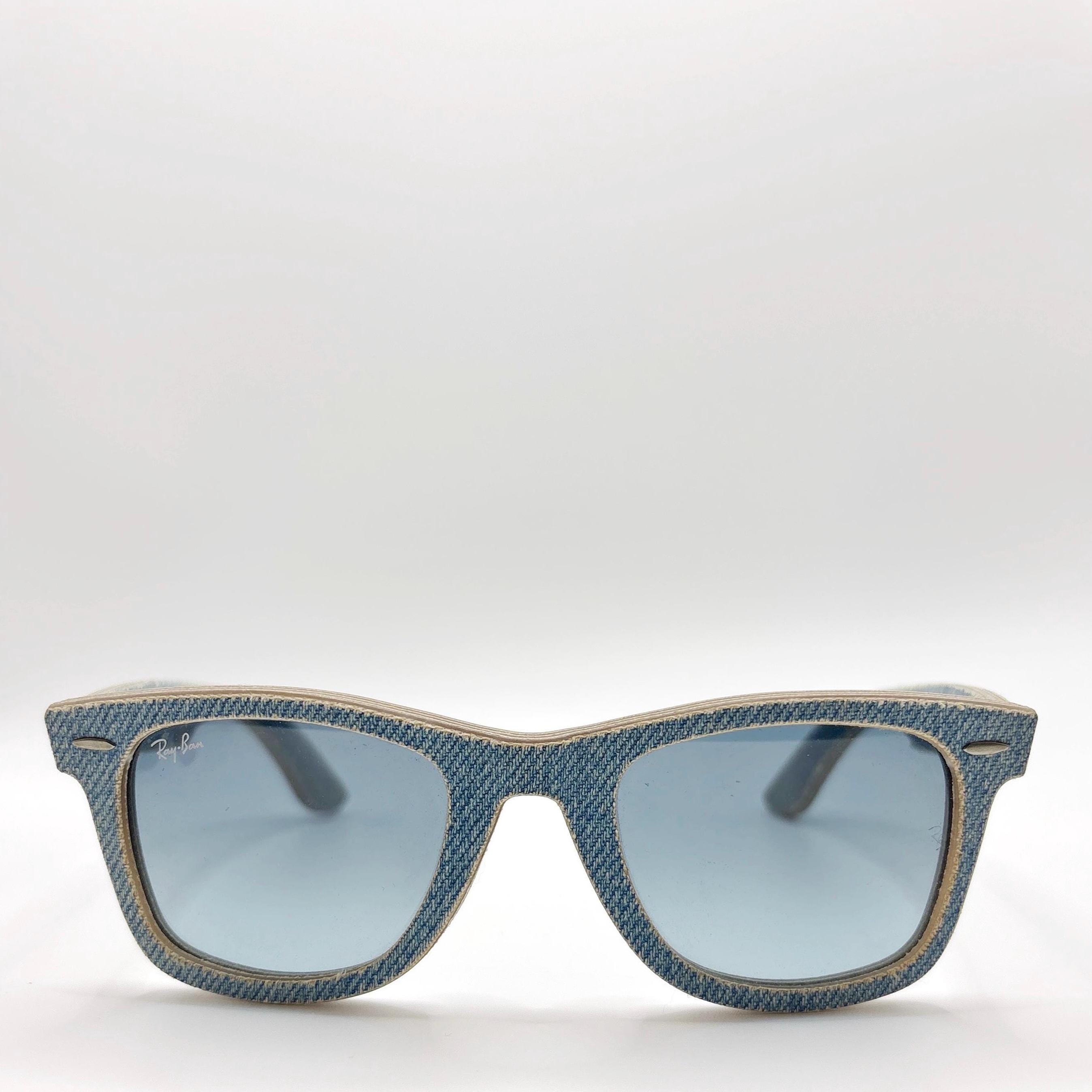 Ray-ban Denim Wayfarer RB2140 Made in Italy Rare Vintage 