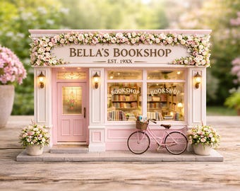 Decoración personalizada para mini librería: recuerdo de librería de madera de 2 capas con nombre personalizado, regalo para amantes de los libros.