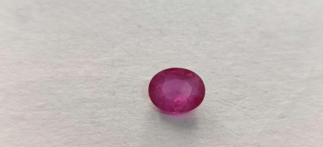 Prestigious Natural Old Burma Ruby | 3.38 Carat Oval Shaped Unheated ...