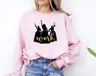 The Schuyler Sisters Work Sweatshirt, Hamilton Hoodie, Hamilton Musical Sweatshirt, Alexander Hamilton Shirt, American Musical Sweatshirt