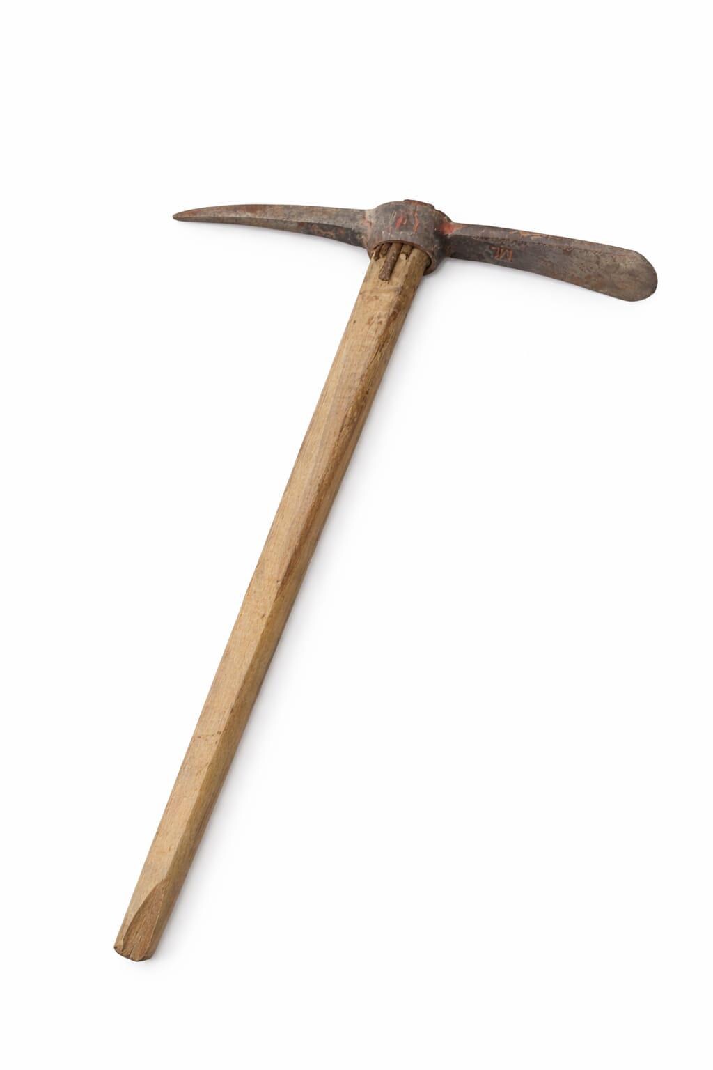 Rustic Pickaxe Vintage Pickaxe Mining Tool: Rustic Metal and Wood Farmhouse Decor - Etsy