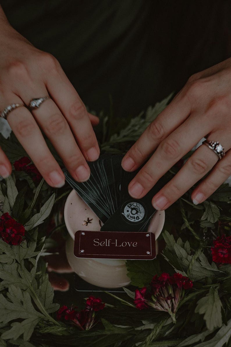 Ritual Cards • Mini Oracle Deck • Affirmation Cards for Ceremony ...