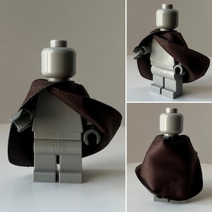 Pick 5 Custom Cloaks (No Hood) Cloth for Lego minifigures Star Wars castle variety of colors