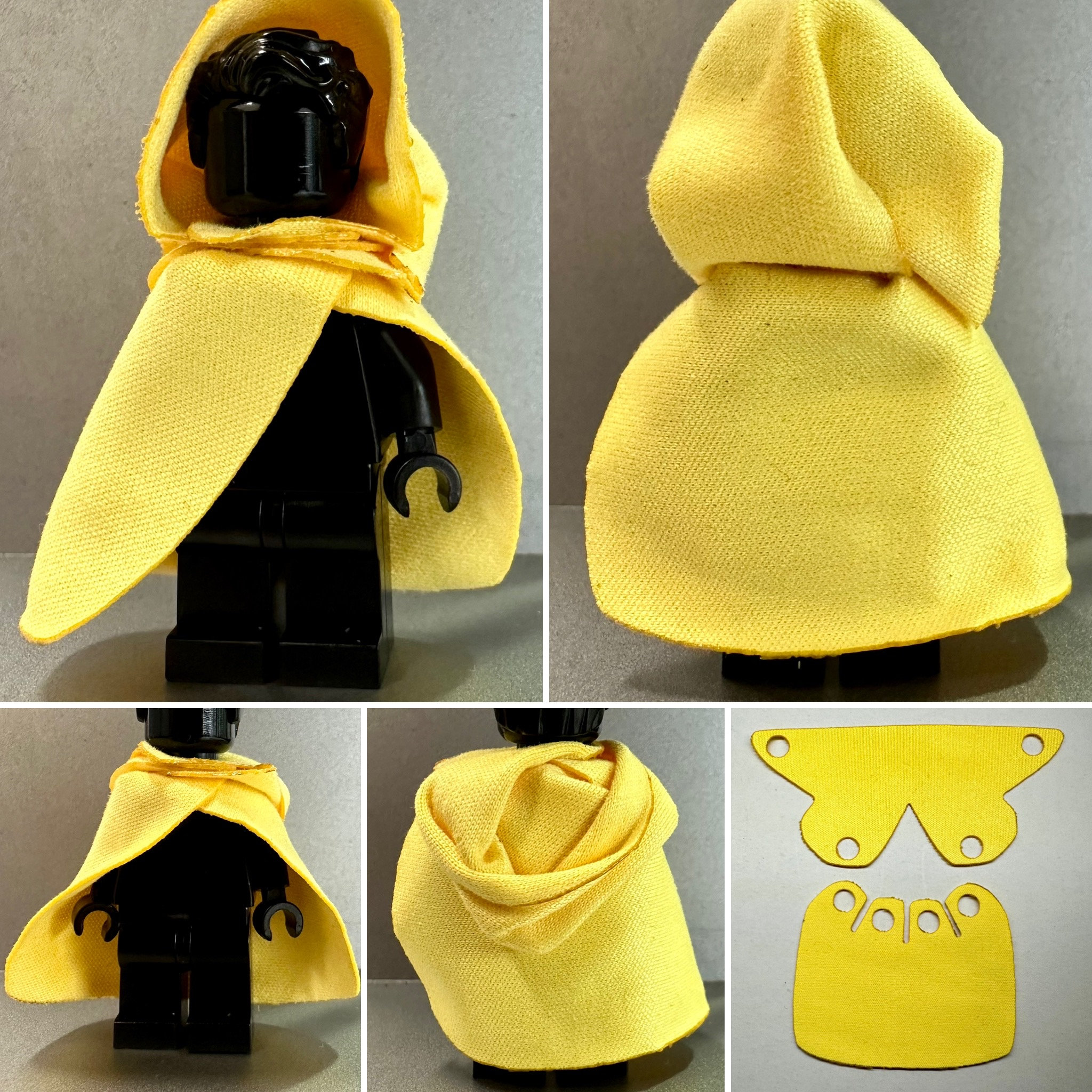 Lego Jacket Accessory Pick 10 Custom Cloak and Hood for Lego Minifigures Cloth Capes Variety ...