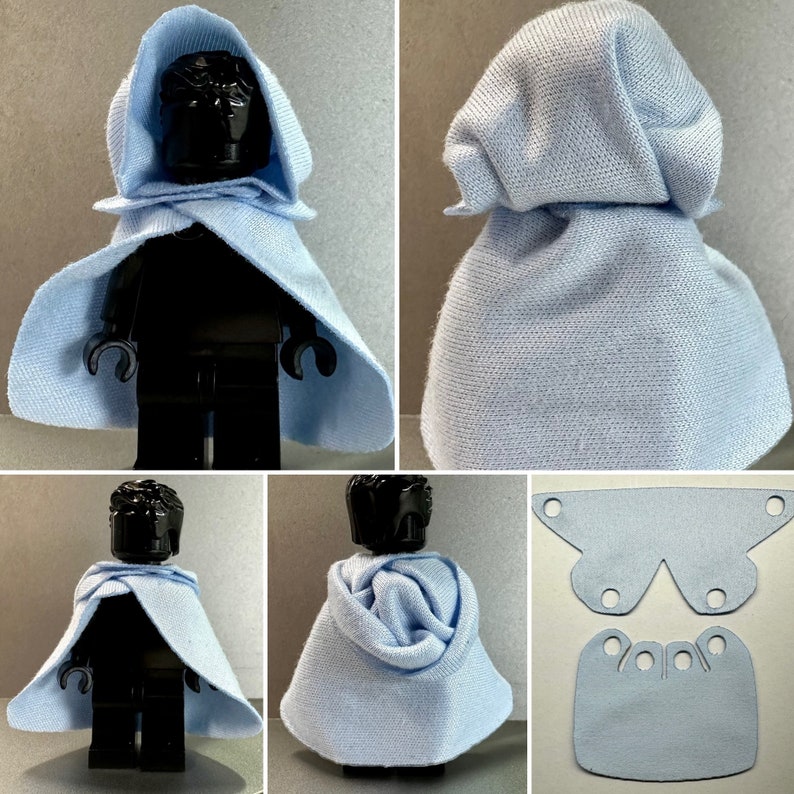 Pick 5 Custom Cloak and Hood for Lego Minifigures Cloth Capes Etsy