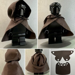 Pick 10 Custom Cloak and Hood for Lego minifigures cloth capes variety of colors