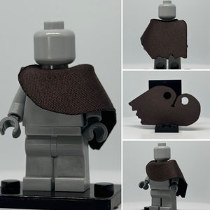 Pick 10 Custom Poncho Tattered Asymmetric Cloth Obi-Wan style for Lego minifigures Star Wars castle variety of colors