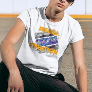 Rebel Fruition Band T-Shirt | Glasgow Indie Music Merch (Vinyl Release)