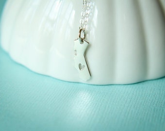 California Love Necklace in Sterling Silver